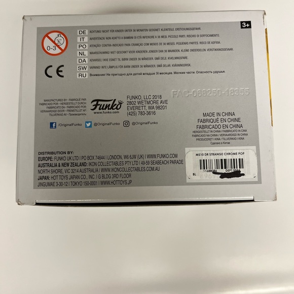 Dr. Strange Gold  Funko Pop #439 - Picture 7 of 8